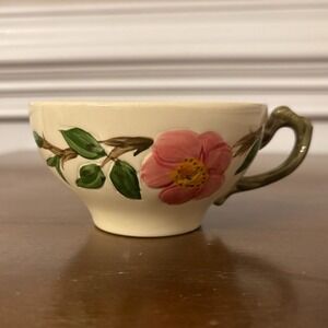 Vintage Franciscan Desert Rose‎ China USA set of 4 Teacups